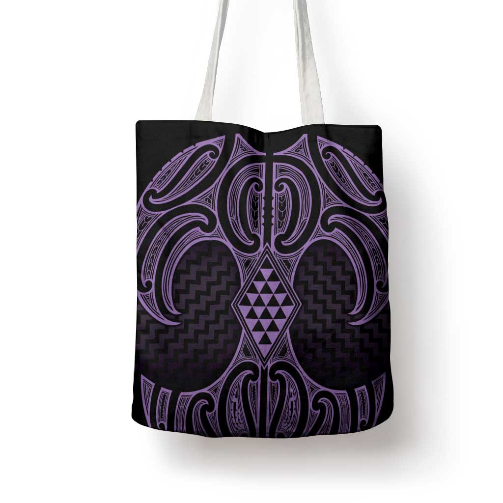 Waiporoporo Maori Ta Moko Poutama Art Tote Bag LT9 - Polynesian Pride