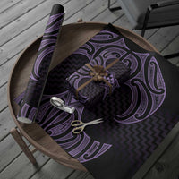 Waiporoporo Maori Ta Moko Poutama Art Wrapping Paper LT9 - Polynesian Pride