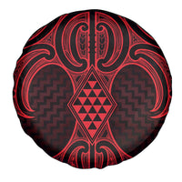 Whero Maori Ta Moko Poutama Art Spare Tire Cover LT9 - Polynesian Pride