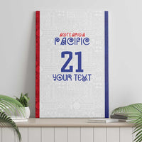 New Zealand Rugby Pacific Personalised Canvas Wall Art Maori Style Tribal Tapa Pattern LT9 - Polynesian Pride