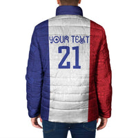 New Zealand Rugby Pacific Personalised Padded Jacket Maori Style Tribal Tapa Pattern LT9 - Polynesian Pride