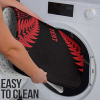 New Zealand Rugby Pacific Personalised Bathroom Set All Red Maori Pasifika Fern Pattern LT9 - Polynesian Pride