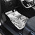 Custom Fiji Rugby Car Mats Polynesian Fijian Masi Palm Tree