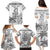 Custom Fiji Rugby Family Matching Puletasi and Hawaiian Shirt Polynesian Fijian Masi Palm Tree