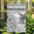 Custom Fiji Rugby Garden Flag Polynesian Fijian Masi Palm Tree