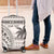 Custom Fiji Rugby Luggage Cover Polynesian Fijian Masi Palm Tree