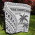 Custom Fiji Rugby Quilt Polynesian Fijian Masi Palm Tree