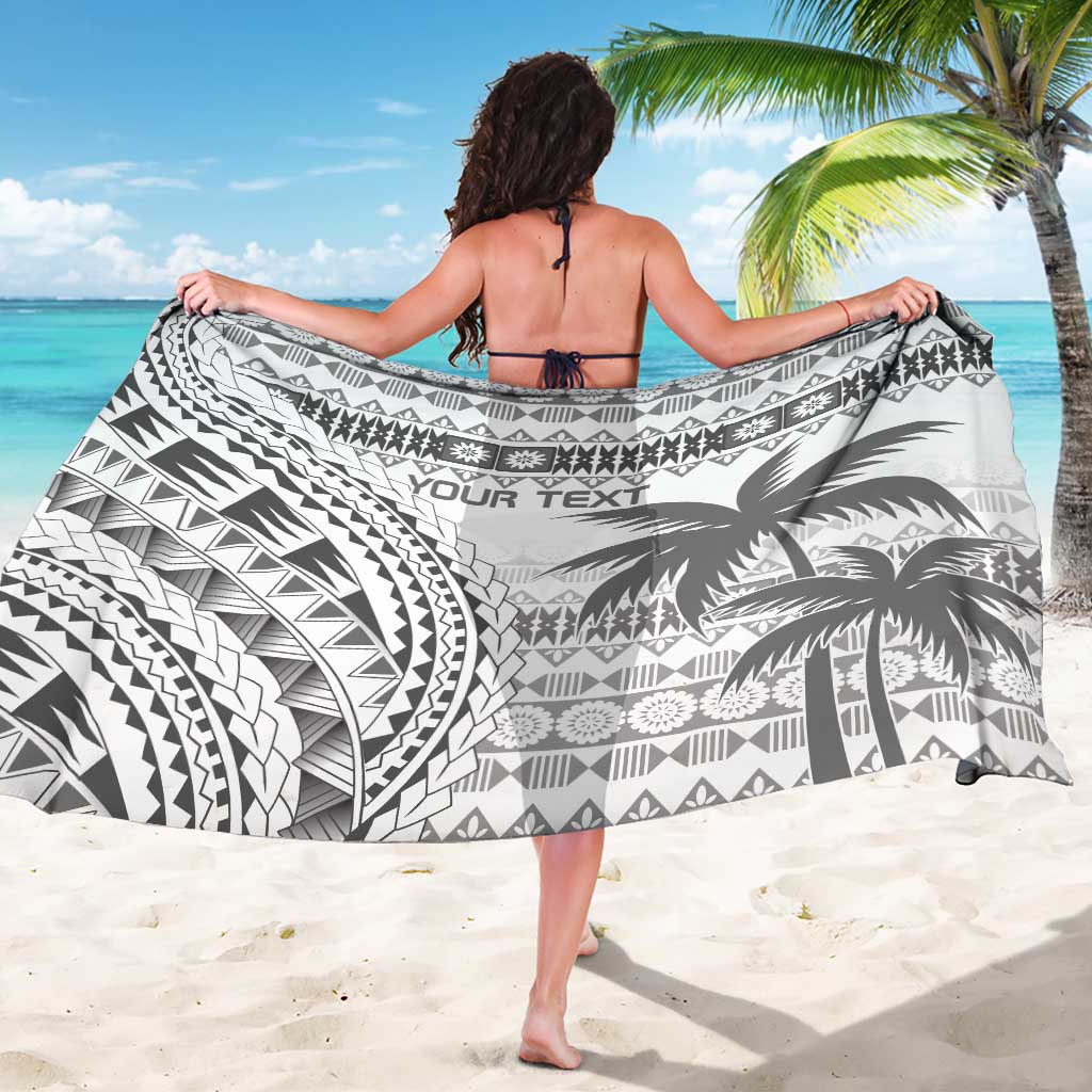 Custom Fiji Rugby Sarong Polynesian Fijian Masi Palm Tree LT9 - Polynesian Pride