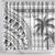 Custom Fiji Rugby Shower Curtain Polynesian Fijian Masi Palm Tree