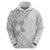 Lotu Tamaiti White Sunday Hoodie Pacific Plumeria Flowers - White Version