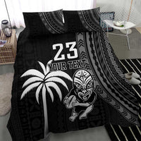 Custom Fiji New Zealand Rugby Bedding Set Make History Together LT9 - Polynesian Pride