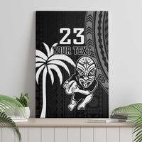 Custom Fiji New Zealand Rugby Canvas Wall Art Make History Together LT9 - Polynesian Pride