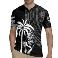 Custom Fiji New Zealand Rugby Rugby Jersey Make History Together LT9 - Polynesian Pride