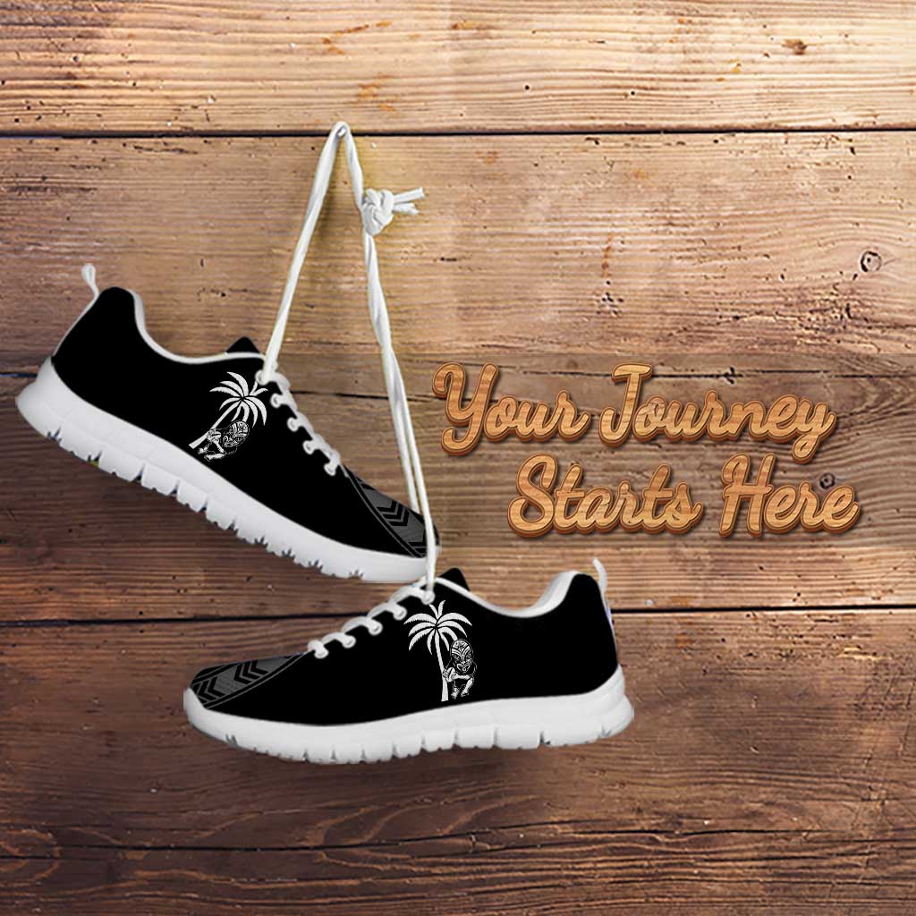 Custom Fiji New Zealand Rugby Sneakers Make History Together LT9 - Polynesian Pride