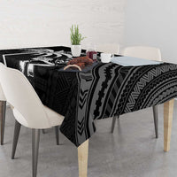 Custom Fiji New Zealand Rugby Tablecloth Make History Together LT9 - Polynesian Pride