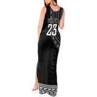 Custom Fiji New Zealand Rugby Tank Maxi Dress Make History Together LT9 - Polynesian Pride