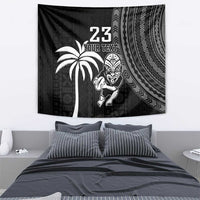 Custom Fiji New Zealand Rugby Tapestry Make History Together LT9 - Polynesian Pride