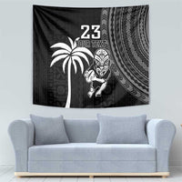 Custom Fiji New Zealand Rugby Tapestry Make History Together LT9 - Polynesian Pride