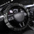 Fiji New Zealand Rugby Steering Wheel Cover Cibi Dance with Black Fern