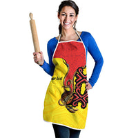 Personalised Papua New Guinea Oro Necklace Apron Gold Melanesia Traditional Pattern LT9 - Polynesian Pride