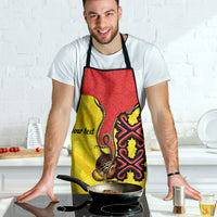 Personalised Papua New Guinea Oro Necklace Apron Gold Melanesia Traditional Pattern LT9 - Polynesian Pride