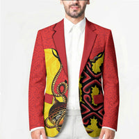 Personalised Papua New Guinea Oro Necklace Blazer Gold Melanesia Traditional Pattern LT9 - Polynesian Pride