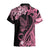 Polynesian Floral Butterfly Hawaiian Shirt Breast Cancer Pink Ribbon LT9 - Polynesian Pride