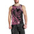 Polynesian Floral Butterfly Men Tank Top Breast Cancer Pink Ribbon LT9 - Polynesian Pride