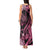 Polynesian Floral Butterfly Tank Maxi Dress Breast Cancer Pink Ribbon LT9 - Polynesian Pride