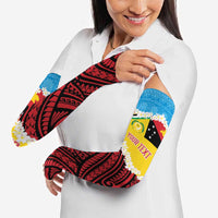 Personalised Torba PNG Forever Arm Sleeves Polynesian Sand Art LT9 - Polynesian Pride