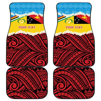 Personalised Torba PNG Forever Car Mats Polynesian Sand Art LT9 - Polynesian Pride