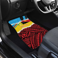 Personalised Torba PNG Forever Car Mats Polynesian Sand Art LT9 - Polynesian Pride