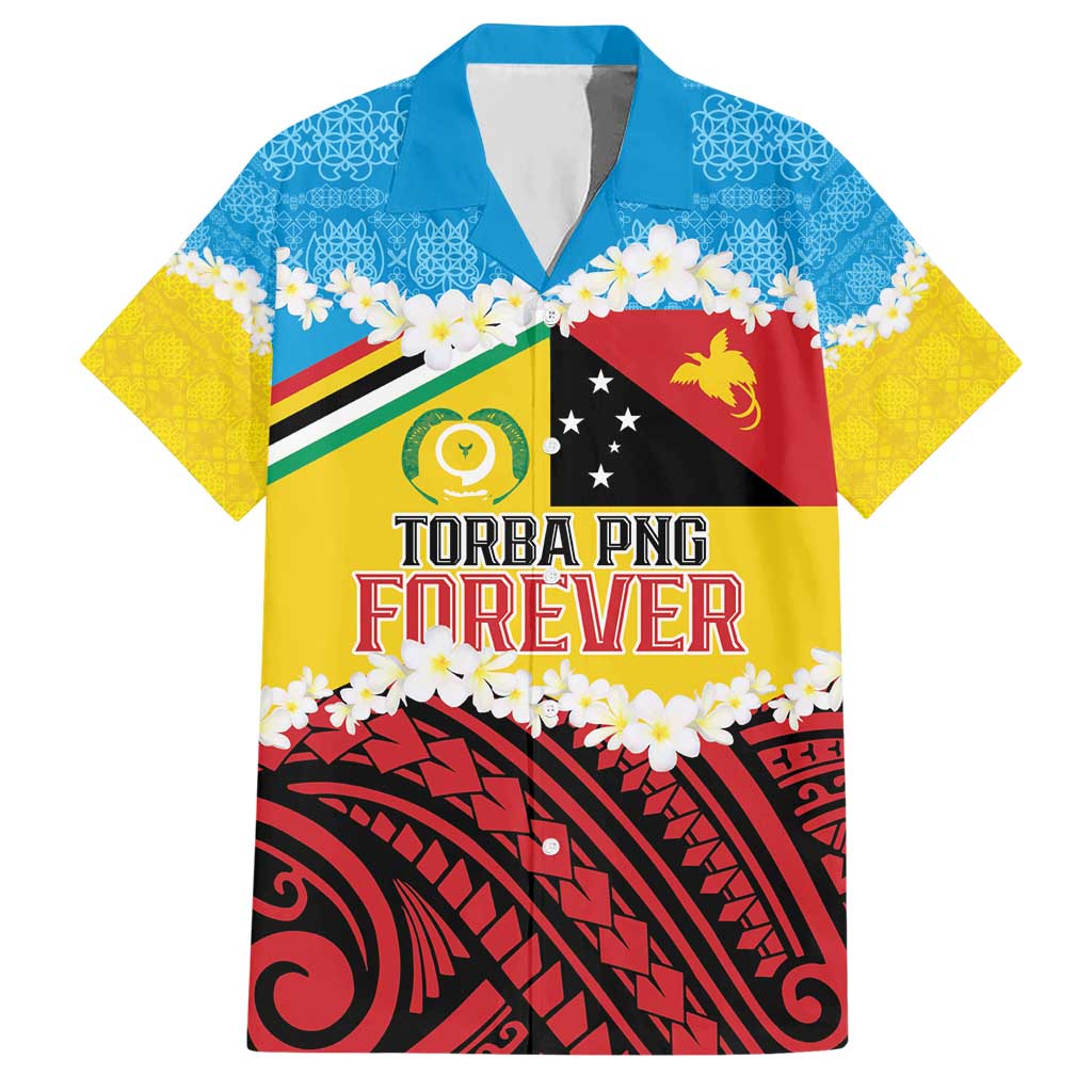 Personalised Torba PNG Forever Hawaiian Shirt Polynesian Sand Art LT9 Green - Polynesian Pride