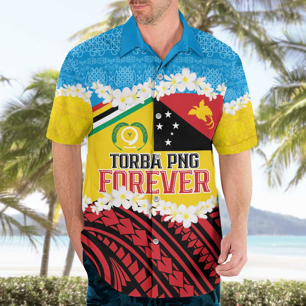 Personalised Torba PNG Forever Hawaiian Shirt Polynesian Sand Art LT9 - Polynesian Pride