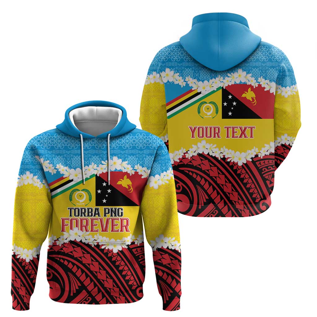 Personalised Torba PNG Forever Hoodie Polynesian Sand Art LT9 - Polynesian Pride