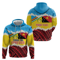 Personalised Torba PNG Forever Hoodie Polynesian Sand Art LT9 - Polynesian Pride