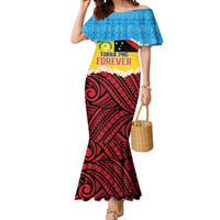 Personalised Torba PNG Forever Mermaid Dress Polynesian Sand Art LT9 Women Green - Polynesian Pride