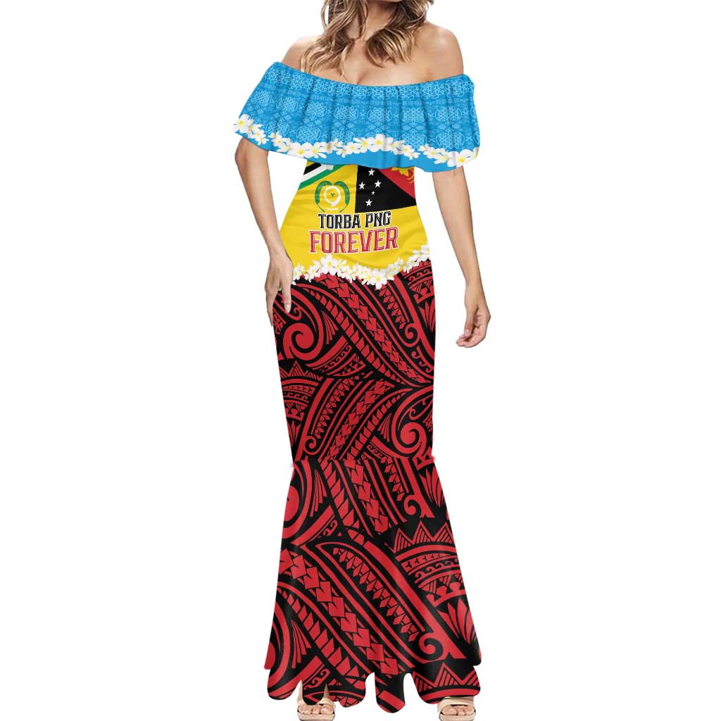 Personalised Torba PNG Forever Mermaid Dress Polynesian Sand Art LT9 - Polynesian Pride