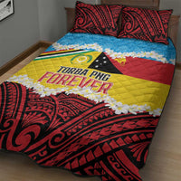 Torba PNG Forever Quilt Bed Set Polynesian Sand Art LT9 - Polynesian Pride