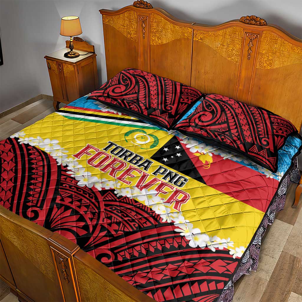 Torba PNG Forever Quilt Bed Set Polynesian Sand Art LT9 - Polynesian Pride