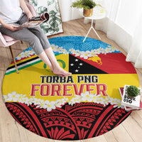 Torba PNG Forever Round Carpet Polynesian Sand Art LT9 - Polynesian Pride