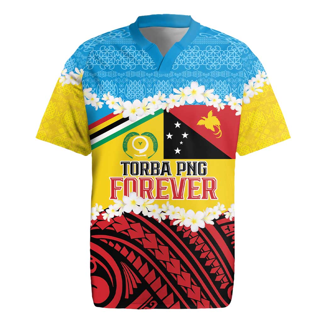 Personalised Torba PNG Forever Rugby Jersey Polynesian Sand Art LT9 Green - Polynesian Pride