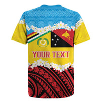 Personalised Torba PNG Forever Rugby Jersey Polynesian Sand Art LT9 - Polynesian Pride