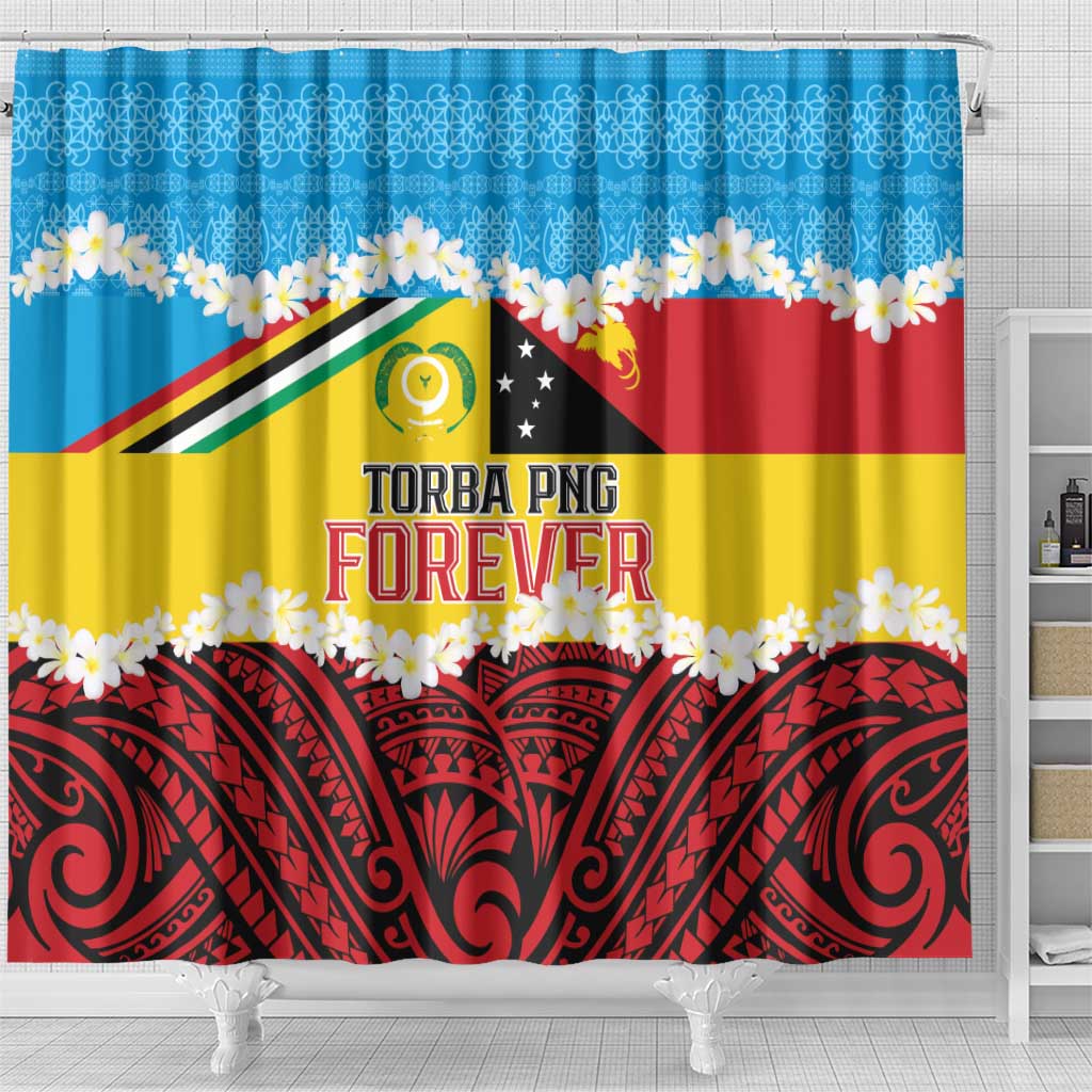 Torba PNG Forever Shower Curtain Polynesian Sand Art LT9 - Polynesian Pride