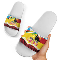 Torba PNG Forever Slide Sandals Polynesian Sand Art LT9 - Polynesian Pride