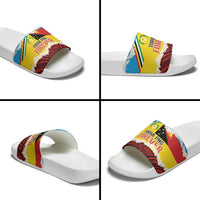 Torba PNG Forever Slide Sandals Polynesian Sand Art LT9 - Polynesian Pride