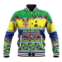 Personalised Malampa Fiji Forever Baseball Jacket Tagimoucia Polynesian Sand Drawing LT9 Unisex Yellow - Polynesian Pride