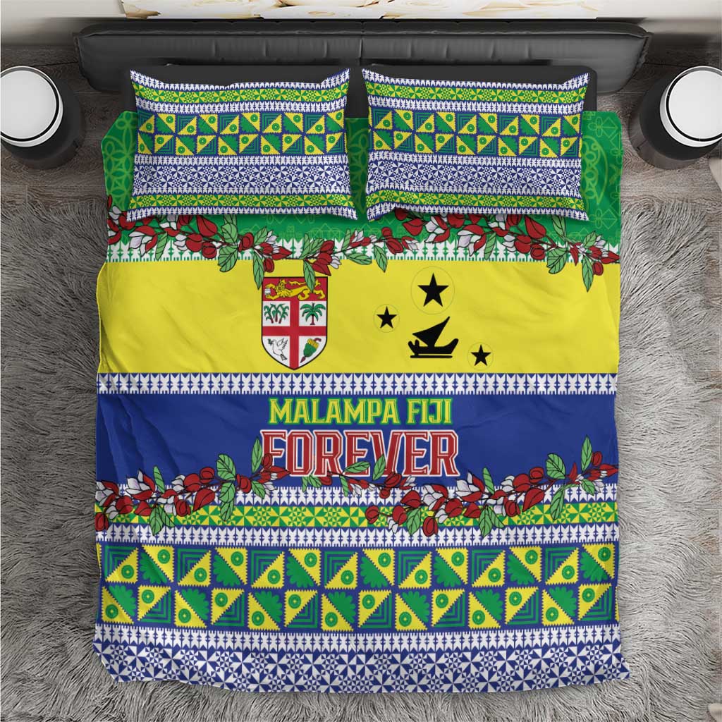 Malampa Fiji Forever Bedding Set Tagimoucia Polynesian Sand Drawing LT9 Yellow - Polynesian Pride