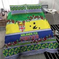 Malampa Fiji Forever Bedding Set Tagimoucia Polynesian Sand Drawing LT9 - Polynesian Pride