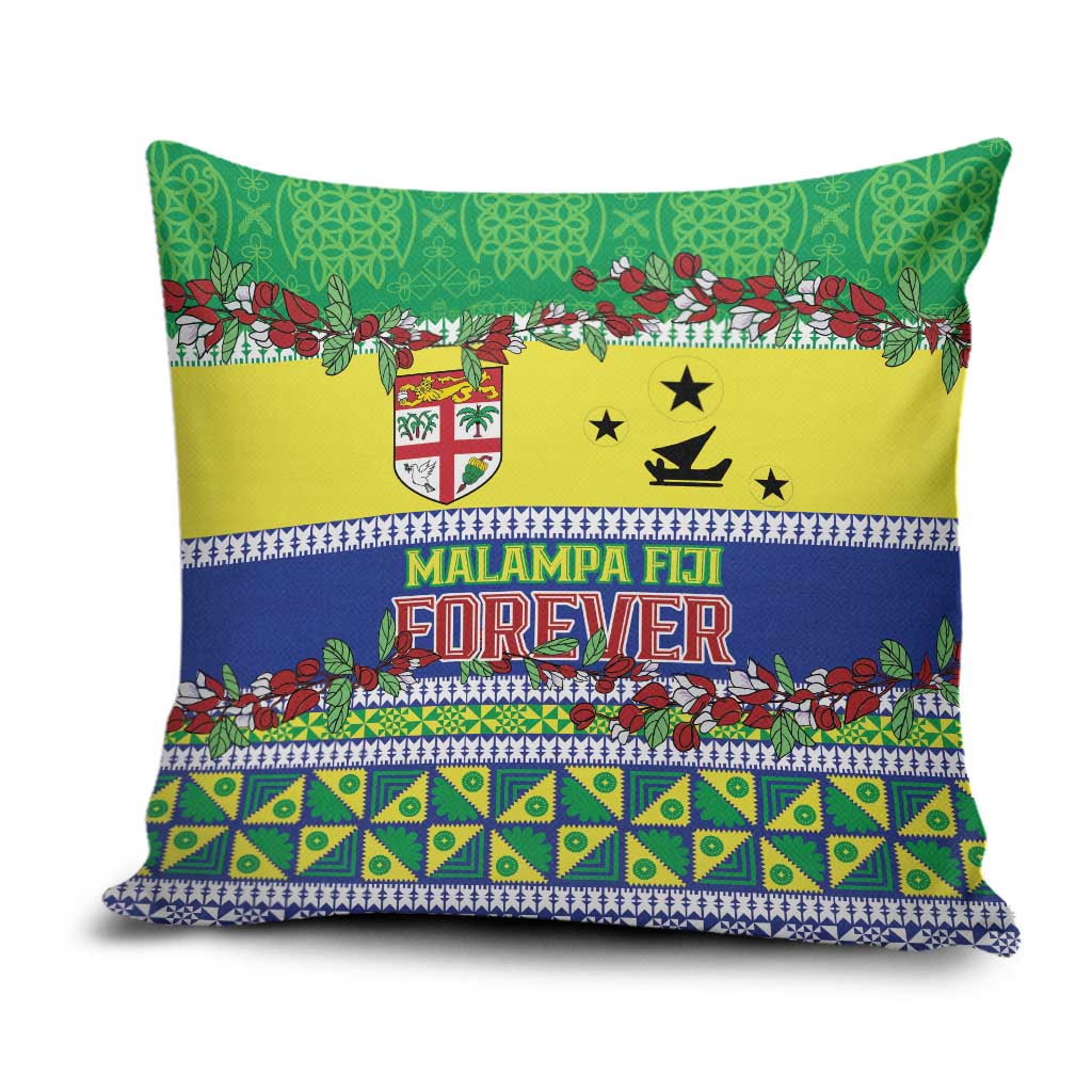 Malampa Fiji Forever Pillow Cover Tagimoucia Polynesian Sand Drawing LT9 Yellow - Polynesian Pride
